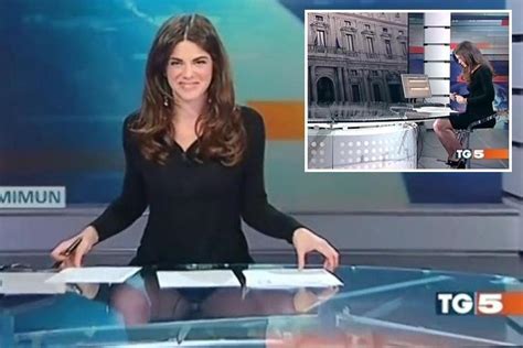 costanza calabrese desk|Presenter flashes on live TV after forgetting shes。